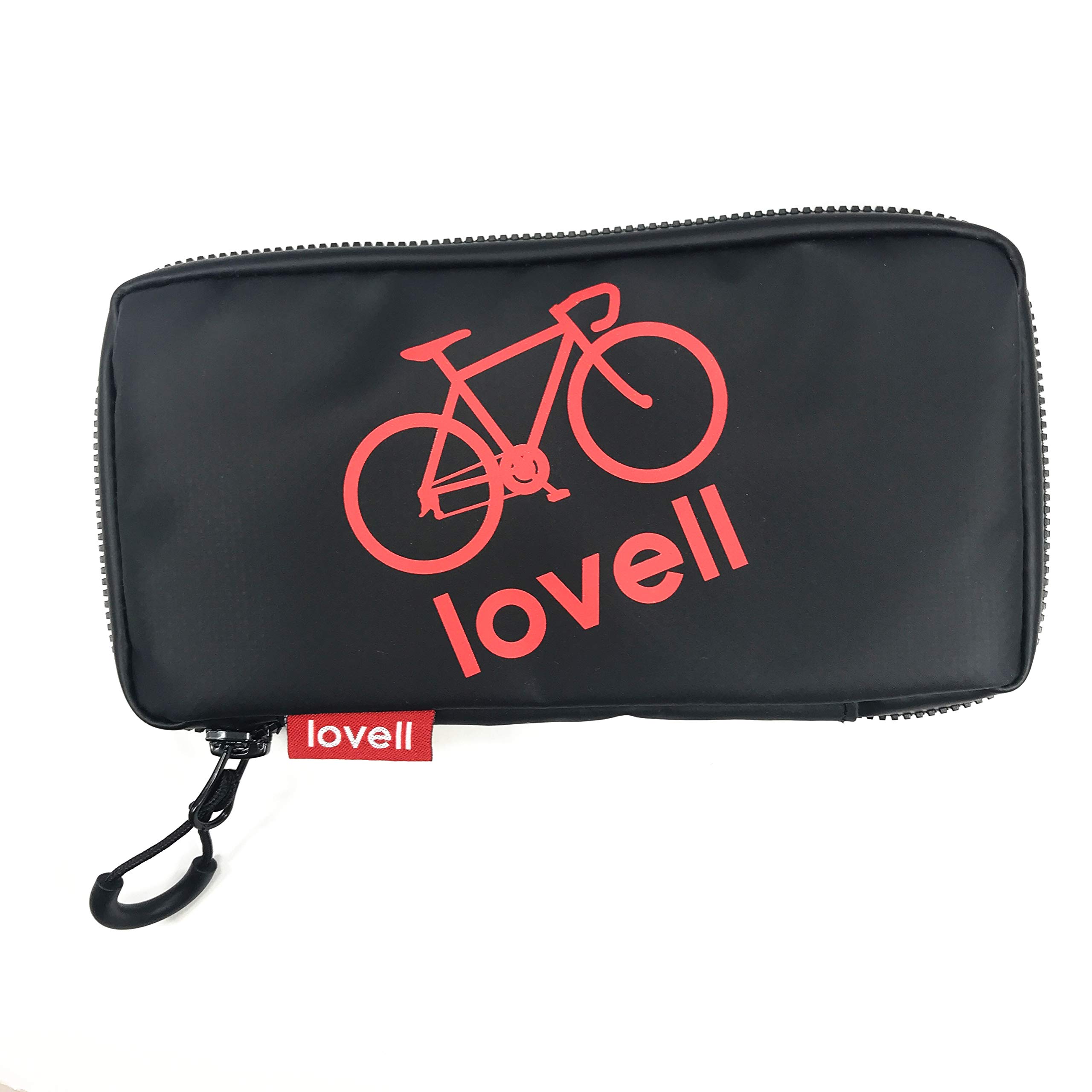

Lovell Accessory Case 2 Convenient for storing Perfect for the back pocket of cycling wear (Label) - tools, smartphones, etc. чёрный