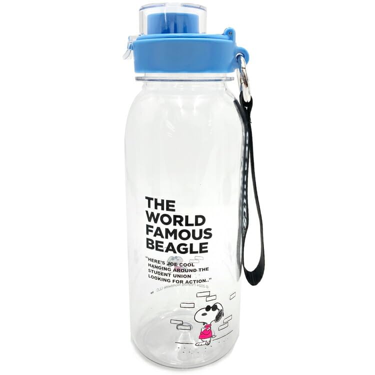 Onishi Ken Seihan PEANUTS Drink Bottle JOE L WITH STRAP COOL/CL PL-2510