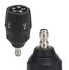 ST TS Multi-Spray Nozzle Head for Pressure Washers, 5-Level Adjustment, 1/4" Quick Coupler, One-Touch Detachable