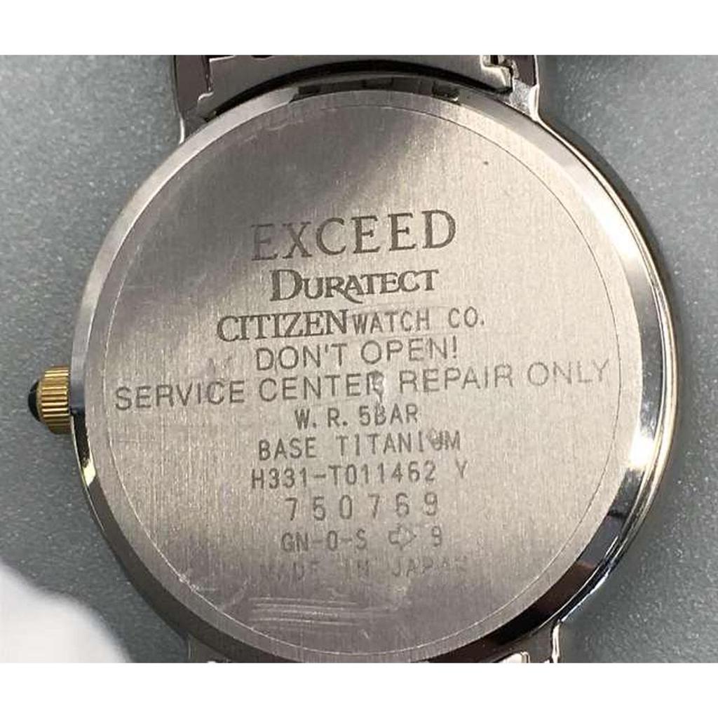 Used CITIZEN H331-T011462Y CITIZEN Watch ECO DRIVE