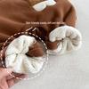 Winter Fleece Baby Bear Onesie for Infants (0-2 Years) - Korean Cartoon Romper
