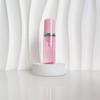 60ml Red Translucent Mousse Dispenser: Cosmetic Brush Foam Bottle for Face Wash and Travel Use