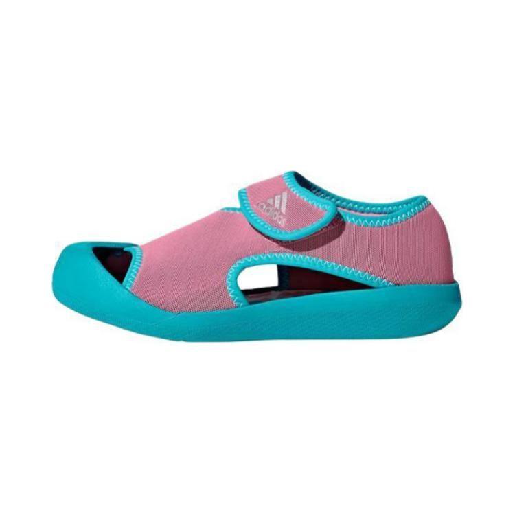 adidas Altaventure Synthetic Leather Slip Resistant Children's Sandals Pink Blue Children Aged 3 7 Years Old BY2237