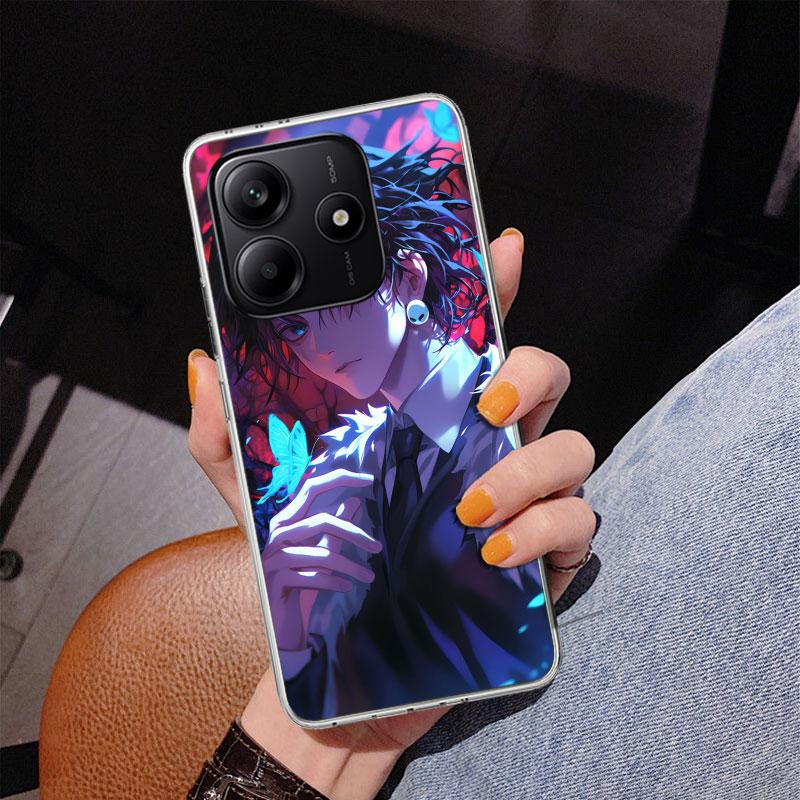 Huner X-Hunters Chrollo Shizuku Phone Case For Xiaomi Redmi Note 15 14 13 12S 12 11 Pro Plus 14S 11S 11E 10 10S 11T 5G Personali