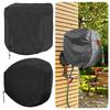 Black Insulated Hose Cover UV Resistant Waterproof Extendable Hose Cover 210D Oxford Cloth Durable Hose Reel Protect Cover