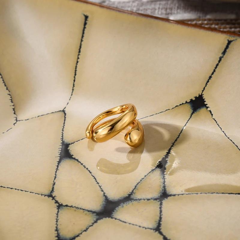 Модные женские серьги-клипсы без прокола Классический золотой цвет Модные каффы Серьги для девушки Подарок Простые повседневные украшения