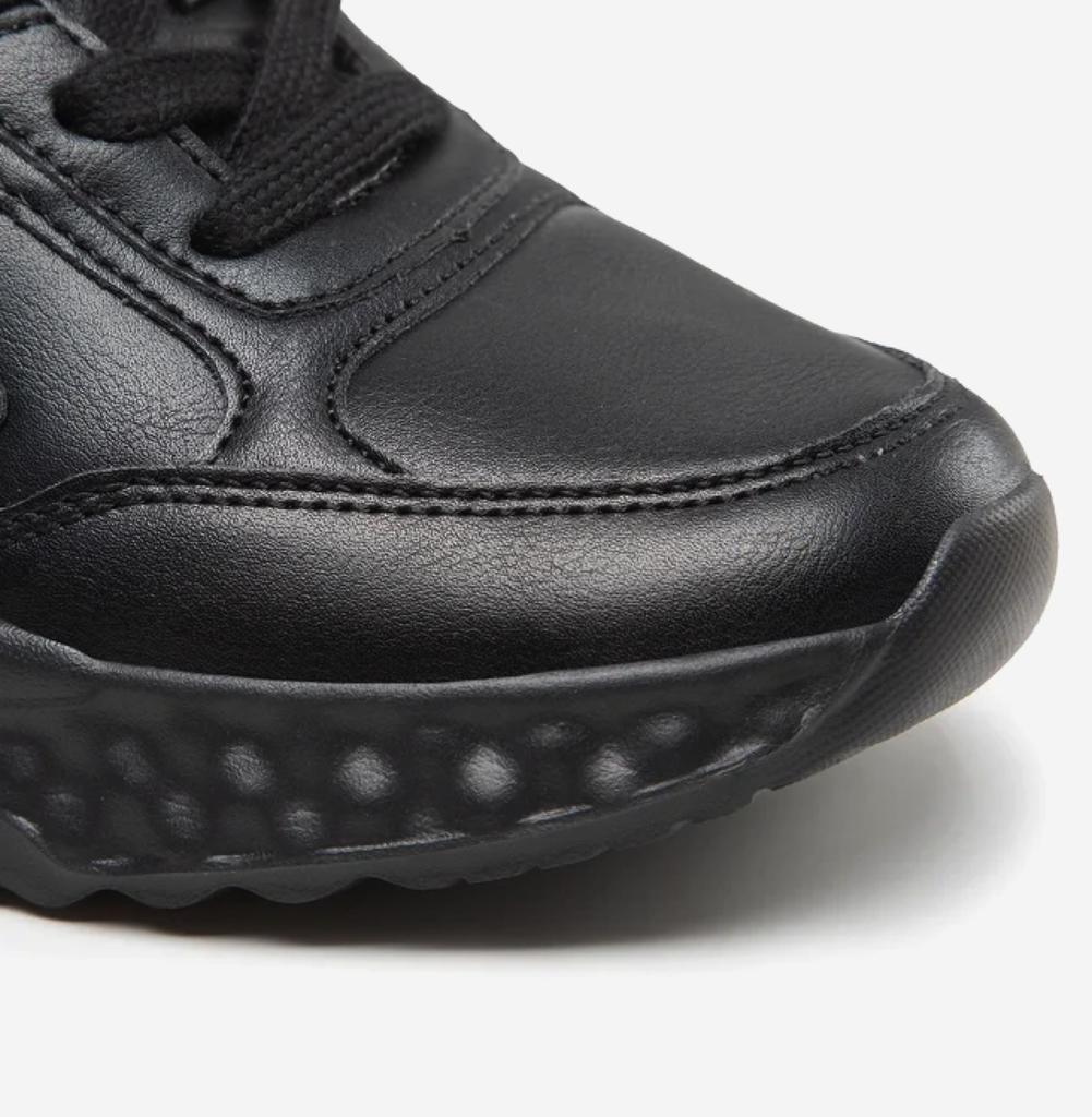 Cross Jeans KK2R4023C - Black Women's Sneakers Made of Eco-leather, Sports Shoes