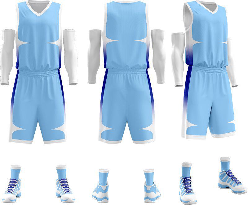 Breathable Basketball Jersey Set – Customizable, Moisture-Wicking, Sweat-Wicking Sports Uniform