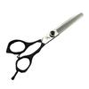 6.0 Inch, Freelander Black Elastic Handle Hair Scissors, Hair Scissors, Flat Scissors, Bangs Scissors, Tooth Scissors, Thin