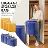 Storage Bag Reinforced Handle Extra Large Storage Bag Clothes Christmas Decoration Storage Bag Thickened Double Zipper Storage Bag
