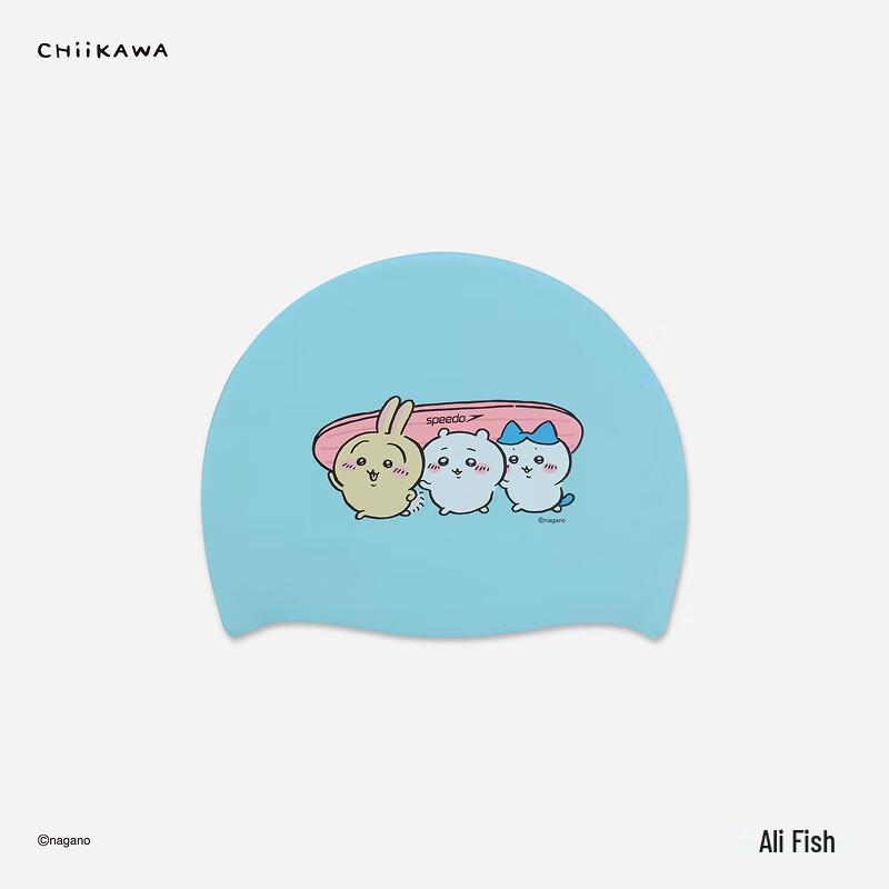 Speedo CHIIKAWA Series Printed Silicone Swim Cap