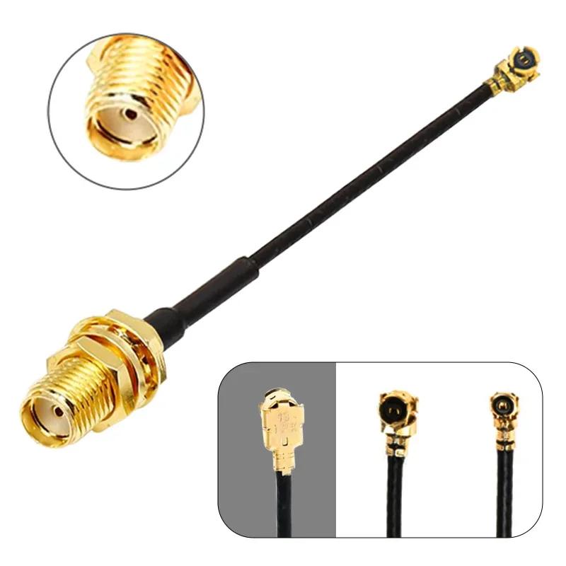 2/4/8 szt. Kabel Pigtail RP SMA Kabel 1.13 Złącze żeńskie SMA do kabla UFL/U.FL do przedłużenia anteny WiFi