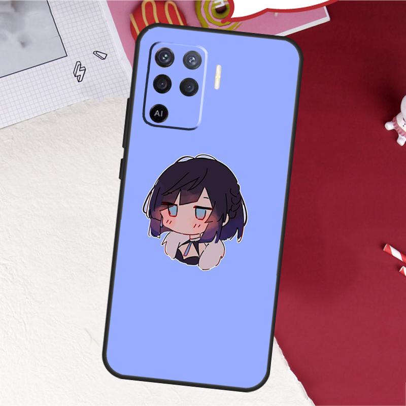Yelan Genshin Impact Case For Oppo A16 A96 A76 A17 A18 A60 A80 A40 A38 A58 A78 A98 A94 A74 A54 A15 A57 A77 A5 Pro