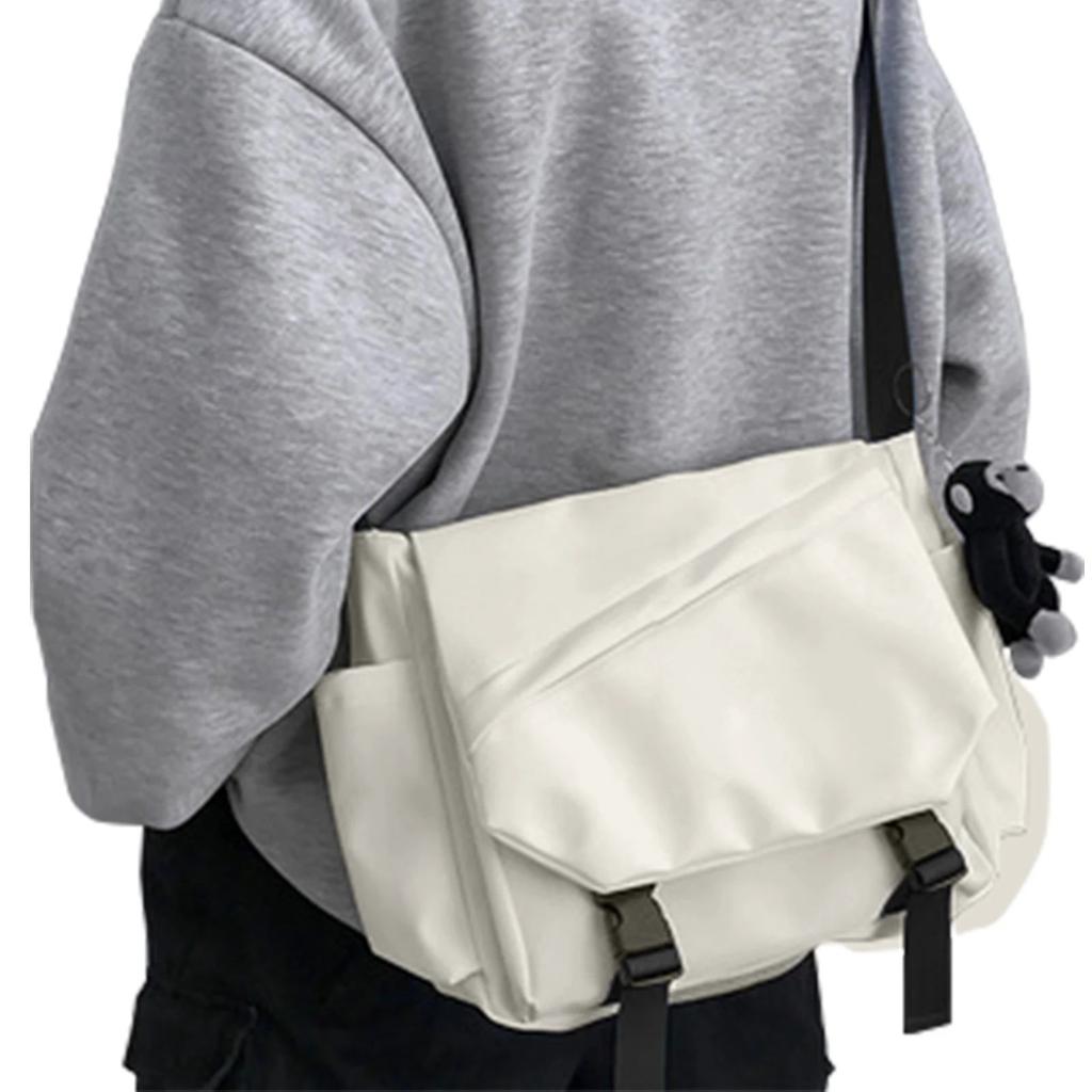Shoulder Bag Anti Theft Casual Multi Pocket Bag Lightweight Fashion Tote Small Satchel Nylon Travel Purse Youth Crossbody Bag