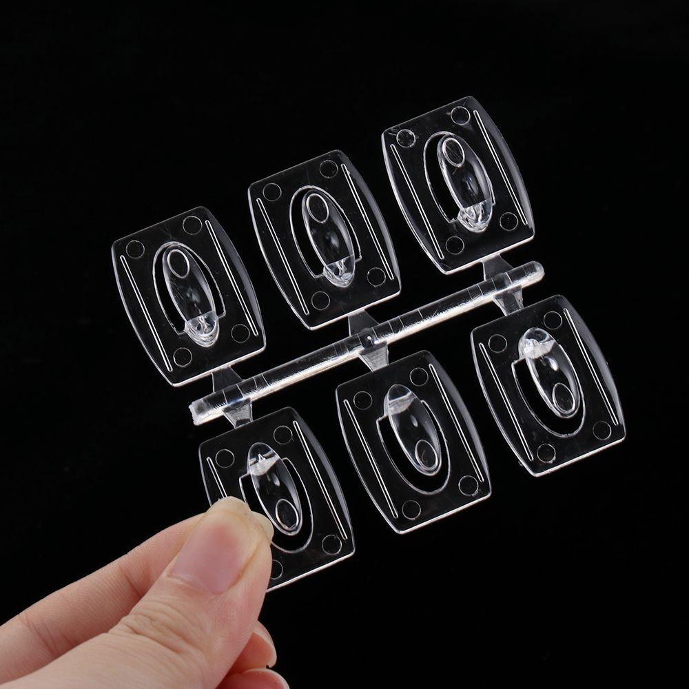 Poster Transparent No Drill Removable Seamless Adhesive Hooks Storage Hanger Photo Frame Hook
