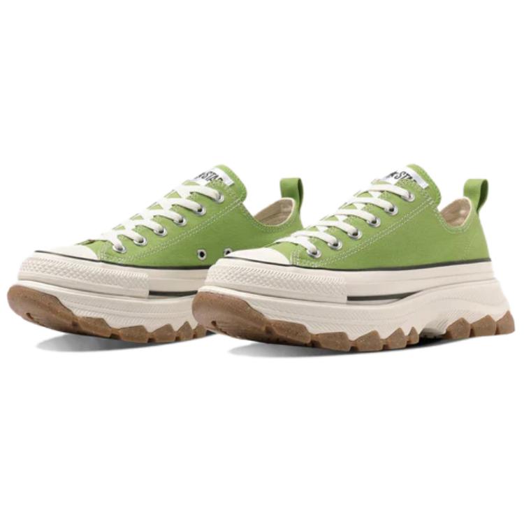 Converse All Star Trekwave Comfortable Simple Durable Lightweight Low-Top Canvas Shoes Unisex sneaker Green White 31311961