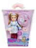 Bratz Slumber Party Cloe Fashion Doll With 2 Sets of Plush Animal and Accessories Suitable for Kids and Collectors - - Pajamas, -