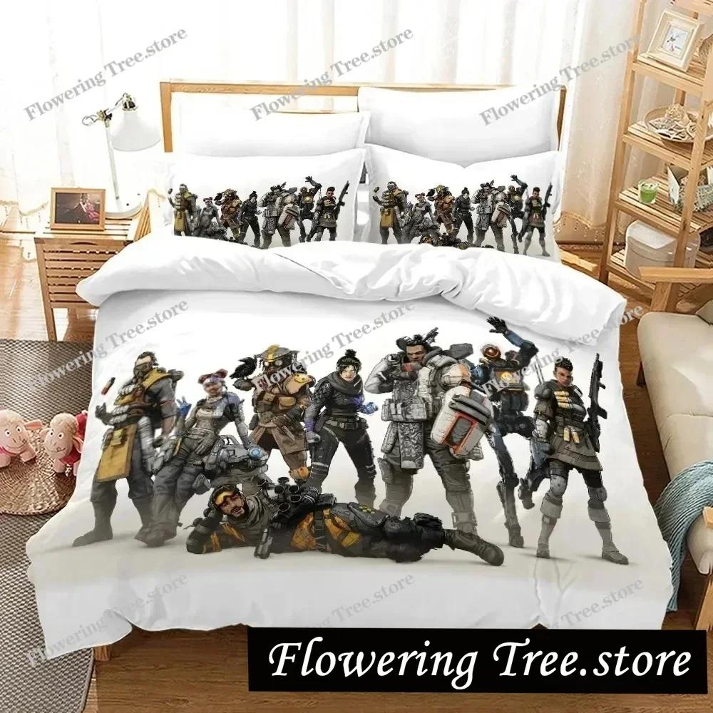 APEX Legends Bedding Set Single Twin Full Queen King Size shooting game Bed Set Aldult Boys Bedroom Duvetcover Sets 3D Print029