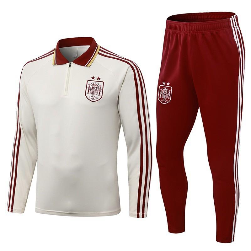 Bērnu futbola treniņtērps ar pusrzipu un