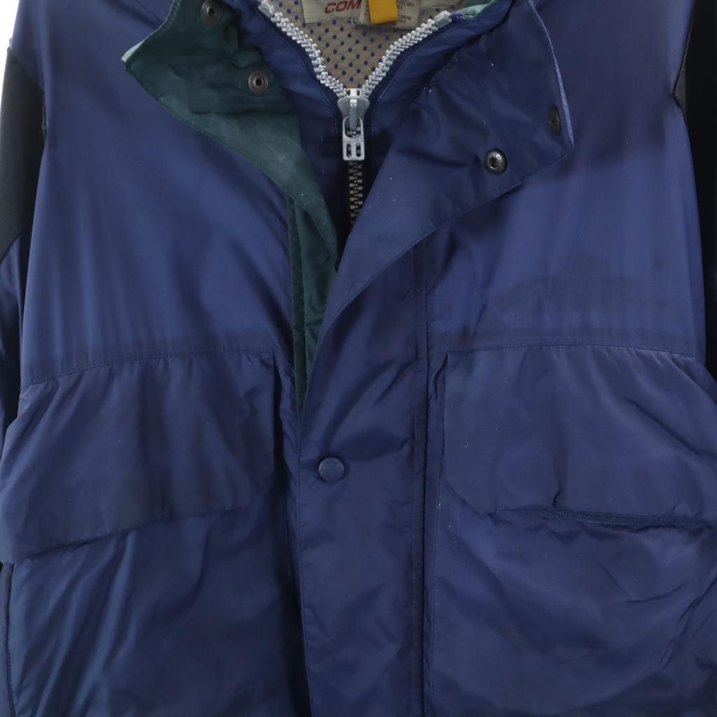 NAUTICA COMPETITION 90s Old Nylon jacket XL blue Hooded Outdoor Men's Used