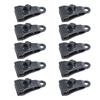 10Pcs Tarp Clips Pool Cover Clips Tent Fasteners Holder for Awnings, Camping