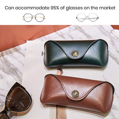 Durable Anti-scratch Protective Soft Lining Vintage Style Glasses Bag Protective Case Cover Household Supplies Glasses Pouch