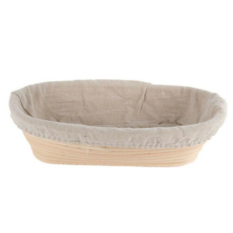 Round /Oval Bread Fermentation Natural  Rattan Basket Country Bread Baguette Dough Mass Proofing Tasting Proving Baskets BakerySupplies