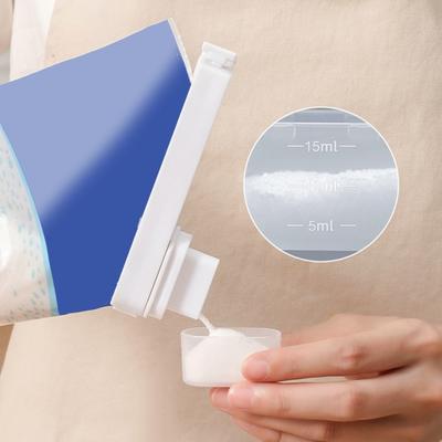 Yousheng 2Pcs Bag Clip with Pour Spout Food Bag Clips for Sealing Convenient Pour Spouts Reusable Plastic Cap Sealer Clips for Snack Storage