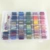 1 Box Embroidery Thread Kits Embroidery Floss Set Crosses Stitching Thread Friendship Bracelet Thread