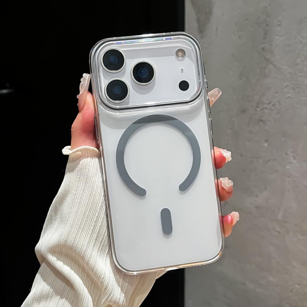 

HD-Crystal Candy Clear Magnetic Case for For Iphone 17 Air 16 15 14 13 12 Pro Max Plus for Magsafe Ultra Thin UV Hard Armor Cover iPhone 15