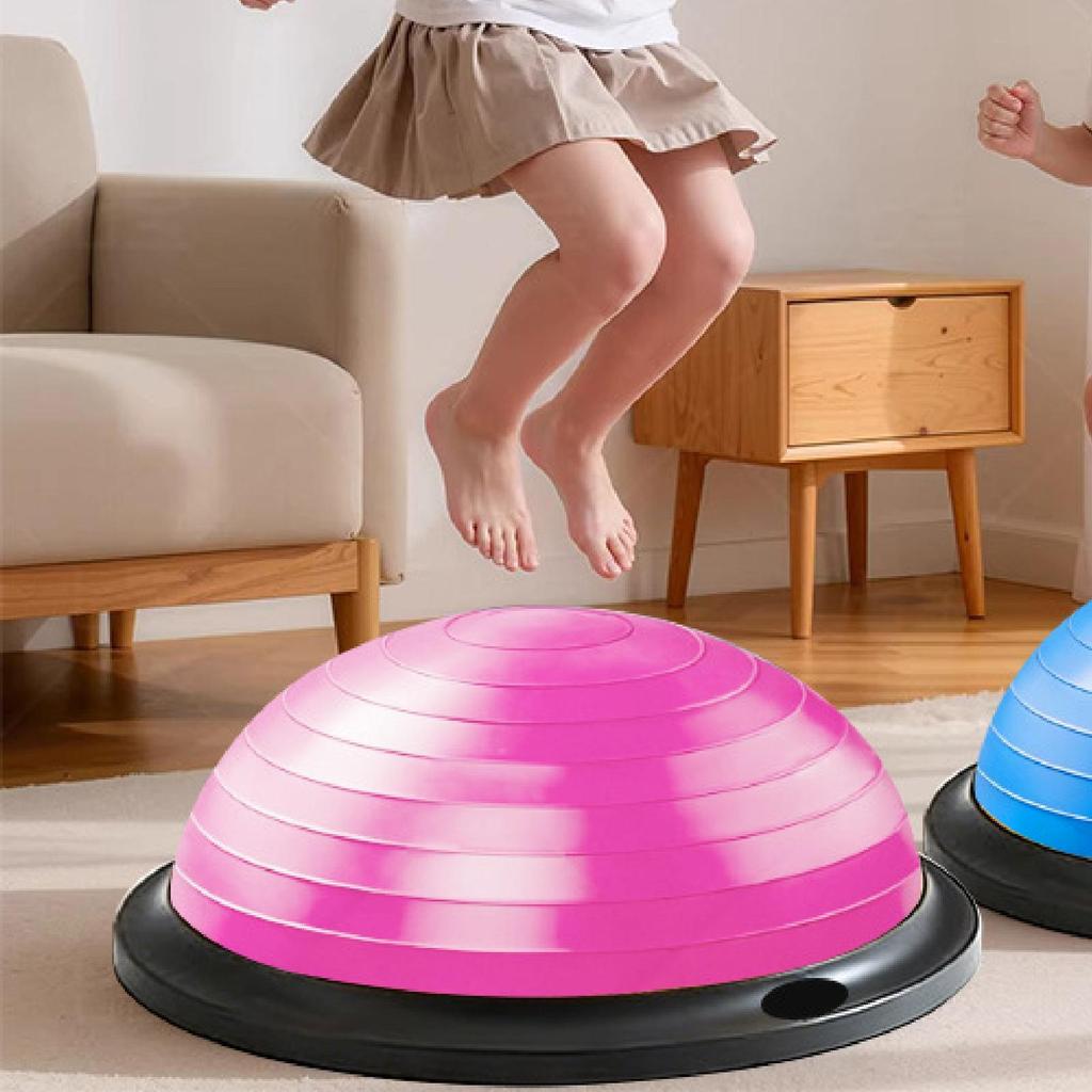 Balance Ball Exercise Half Dome Pilates Stepping Pad Core Body Stability Training Nonslip