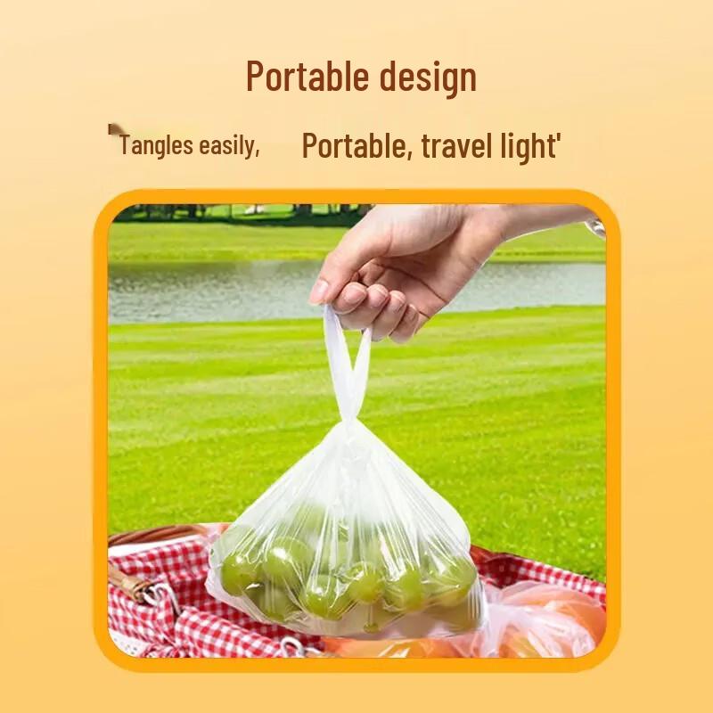 MIAOJIE Thickened Food Grade Vest-style Fresh-keeping Bags