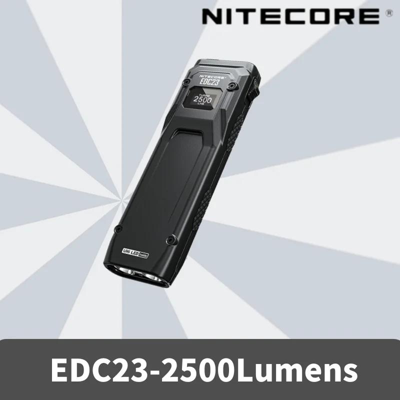 NITECORE EDC23 Torcia EDC 2500 Lumen Batteria Integrata