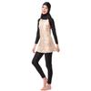 Muslimah Swimming Suit 2 Piece XS-XXXL Women Muslim Bathing Suit With Cap Printing Swimwear High Elasticity Swimsuit Beachwear Women Swimwear