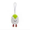 Fun Pistachio Plush Doll Keychains Kawaii Fruit Plushie Pendant Cute Backpack Accessorie Christmas Decorations Gifts for Friends