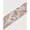 Daks Paisley Pink Silk Petit Scarf Dcsc6f550p1
