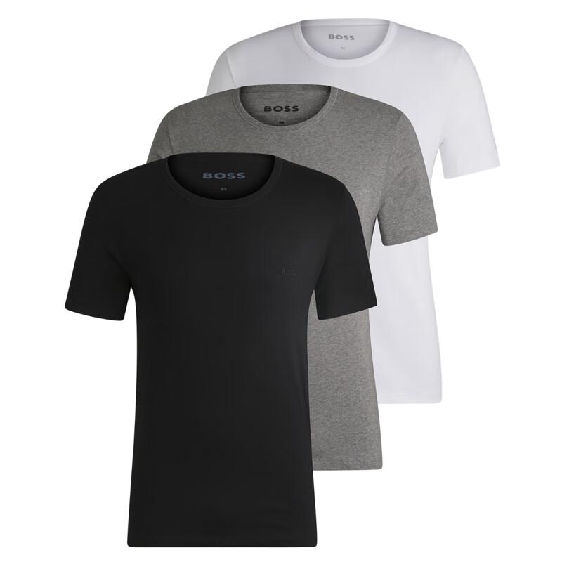 

Hugo Boss Мужские хлопковые футболки с круглым вырезом, 3 штуки 2XL