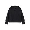 Solid Color Loose Hoodie Long Sleeve Women Tops Black FB4610-010