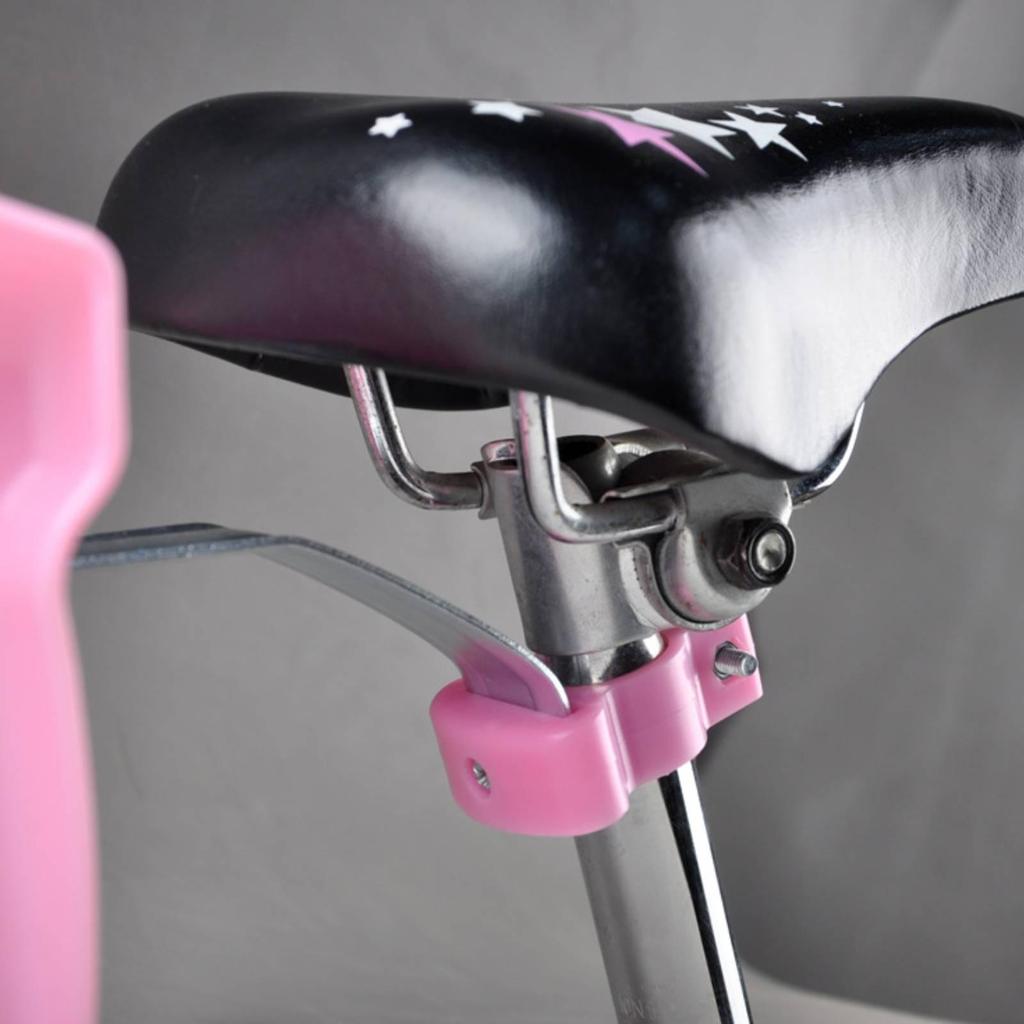Seggiolino per Bambola per Bicicletta da Bambino Staffa Metallica Fessure per le Gambe