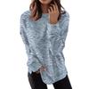 Women's Round Neck Tops Cotton Women's Casual Fashion Print  Long Sleeve O-Neck Pullover Top Blouse
