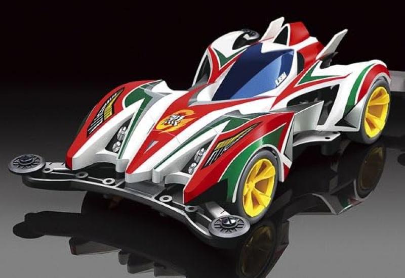 Tamiya Full Cowl Mini 4WD Series 46 Great Blast Sonic AR Chassis 19446 No.