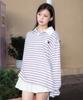 ROSEFRANTZ Stripe Collar Long Sleeve [Ivory]