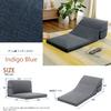 Seltan Seat Wysokoprana TV Styl Denim Popielaty Wyprodukowano w Japonii Krzesło, Odrzut, Pokrowiec, Poduszka, Szary, A573a-S-606GRY