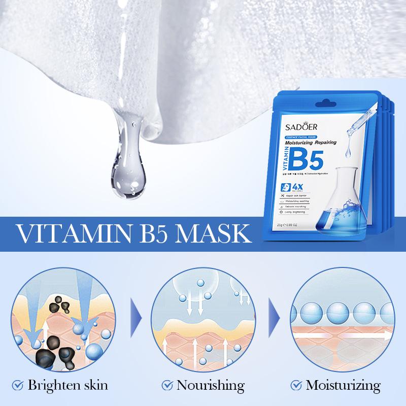 Vitamin Series Mask Moisturizing Repair B5 Feuchtigkeitsspendende Feuchtigkeitsmaske