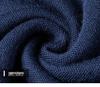 480g Men's Thickened Wool Sweater - New Winter Style, 100% Pure Wool, Solid Color Knitted Design