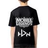 Mobile Legends Ženy Pánská trička Grafická košile s 3D potiskem O-neck Oversized Krátké rukávy Móda Pánské oblečení Streetwear