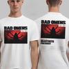 2026 Hot Sale Bad Omens Unisex Short Sleeve T Shirt US Tour 26 Rock Band Vintage Poster Graphic Tee Dark Streetwear O Neck Oversized Cotton Tops