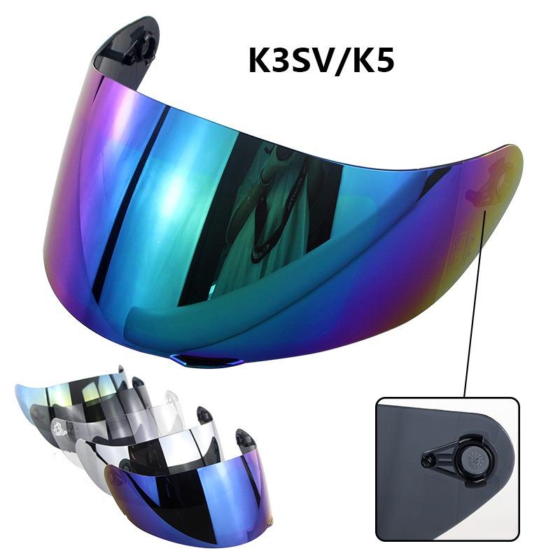 Compatible With K1+K3SV+K5 Helmet Lenses+motorcycle Helmet Lenses Anti Strong Light And Windproof Safety Lenses