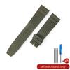 Captain Blue Citizen High Density Knitting Wrist for IWC Pilot Portugal Portofino Nylon Canvas Men 20mm 21mm 22mm Watch Strap