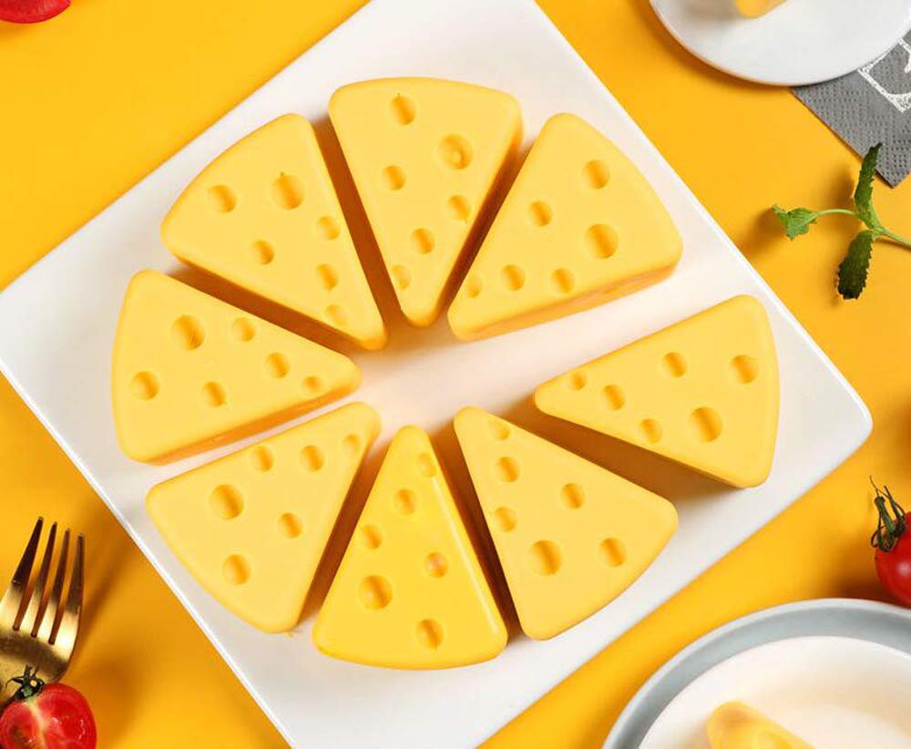 Silicone Mousse Cake Mold, 3D Bakeware DIY Mold, 8-Cavity Small Cheese Cake Mold